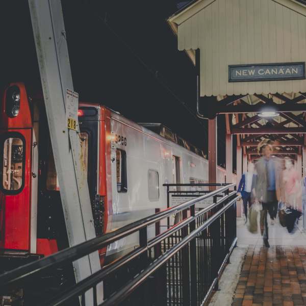 Stephanie Conti Train Exit