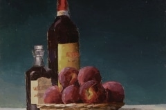 Jarvis Wilcox, White Peaches in Red-Wine for Dessert