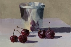 Jarvis Wilcox, Cherries with a Silver Cup