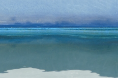 Lisa Caren,  Soft Blue Waterline