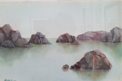 Rocks on Water by Eva Llanos