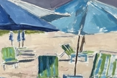 Erika Christensen Scully, Phthalo Blue Umbrellas
