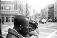 Man Kissing His Baby Bronx, NYC