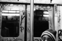 Girl on Subway, NYC