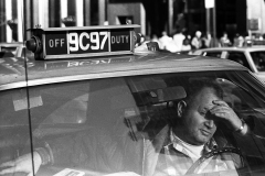 Relection Series #2, Taxi driver, NYC