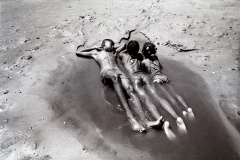 Three Kids and Puddle, Orchard Beach, Bronx 