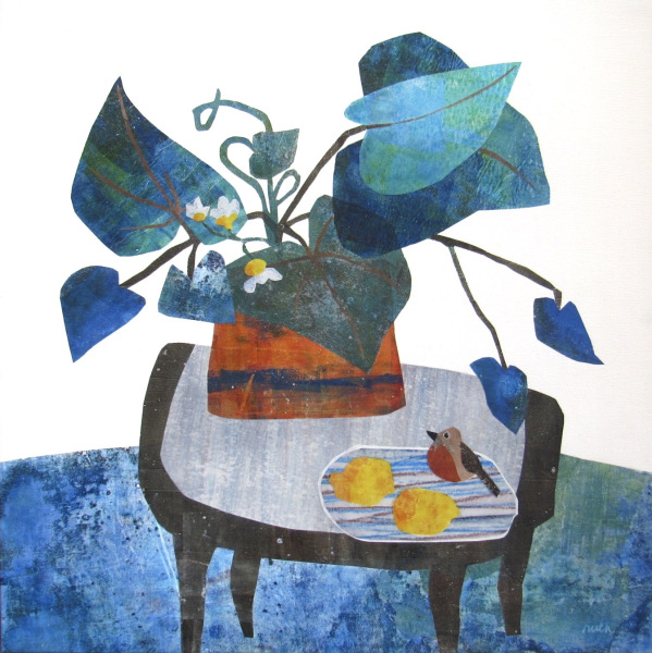 Ruth Chapman, Blue Begonia