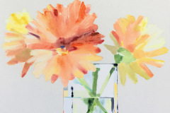 Betty Ball, Orange Gerberas No. 2