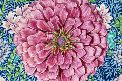 Heather Jones, Pink Zinnia