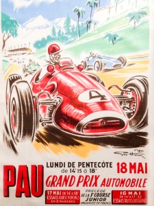 Geo Ham poster Pau Grand Prix DZ 02