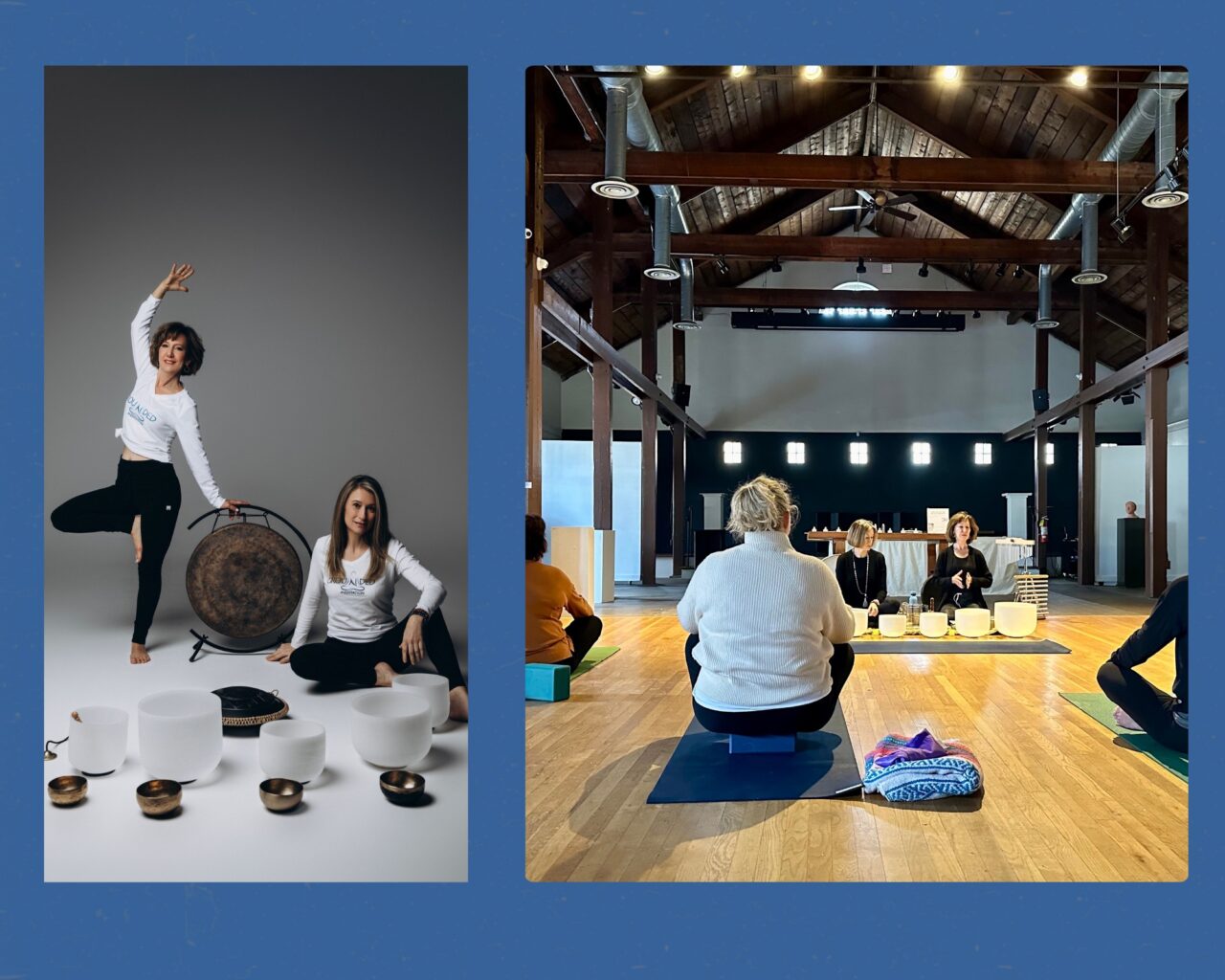 Yoga & Sound Bath class - Carriage Barn Arts Center