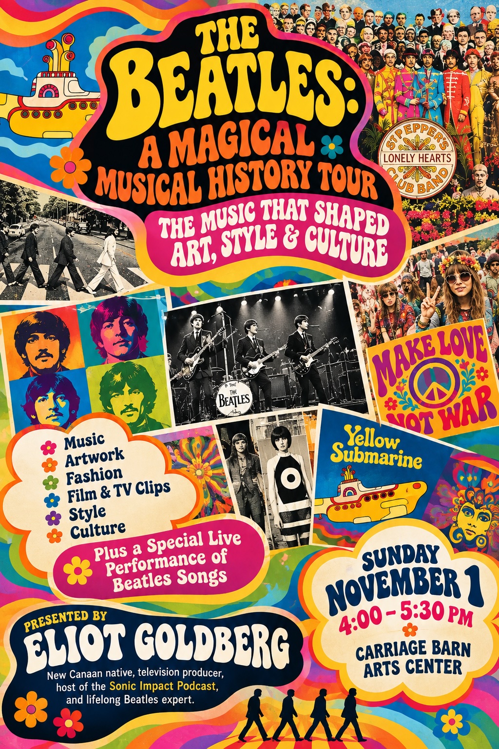 The Beatles: The Music That Shaped Art, Style & Culture - Carriage